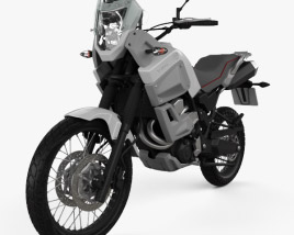 Yamaha XT660Z Tenere 2012 3Dモデル
