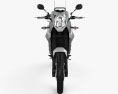 Yamaha XT660Z Tenere 2012 3D-Modell Vorderansicht