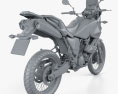 Yamaha XT660Z Tenere 2012 Modelo 3D