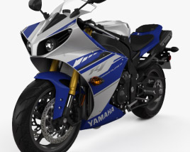 Yamaha R1 2014 3D model