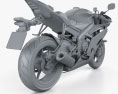 Yamaha YZF-R6 2014 Modello 3D