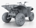 Yamaha Grizzly 700 2013 3d model