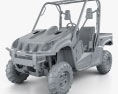 Yamaha Rhino 700 2013 3D модель clay render
