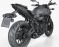 Yamaha MT-07 2015 3D 모델 