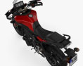 Yamaha FJ-09 Tracer 2015 3D-Modell Draufsicht