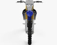 Yamaha WR250F 2015 3D 모델  front view