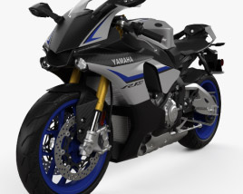 3D model of Yamaha YZF-R1M 2015