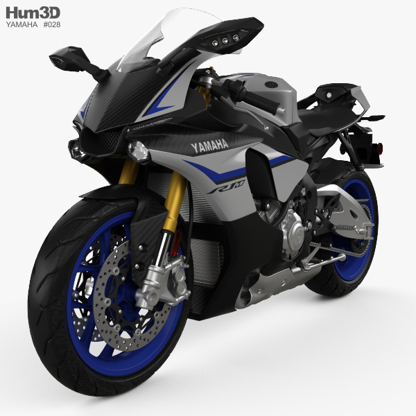 Yamaha YZF-R1M 2015 Modello 3D