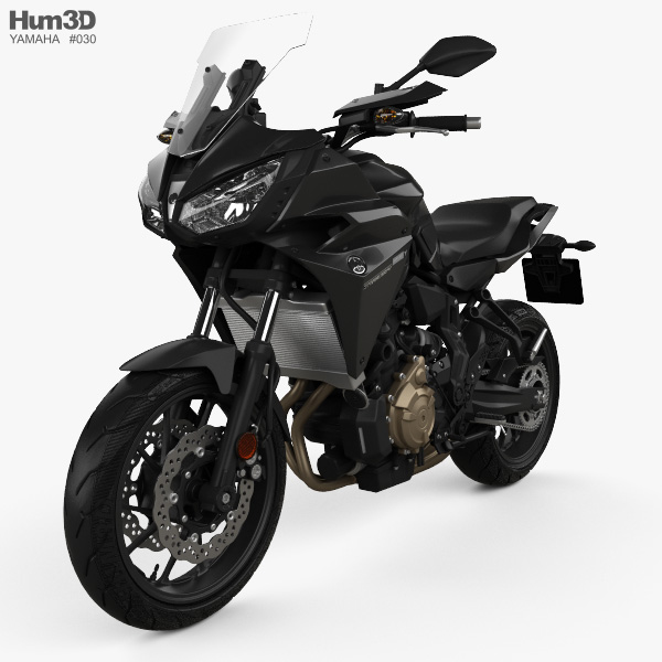 Yamaha MT-07 Tracer 2016 3Dモデル