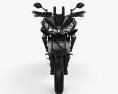 Yamaha MT-07 Tracer 2016 3d model front view