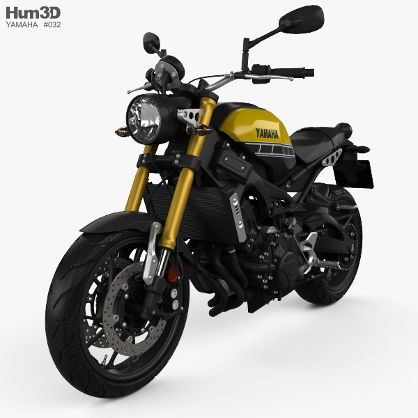 Yamaha XSR900 2016 3D模型