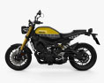 Yamaha XSR900 2016 3D 모델  side view