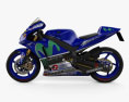 Yamaha YZR-M1 MotoGP 2015 Modelo 3D vista lateral