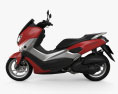 Yamaha NMAX 160 ABS 2017 3D 모델  side view