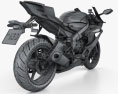 Yamaha R6 2017 Modello 3D