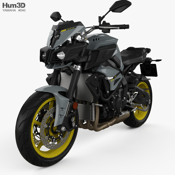 Yamaha MT-10 2016 3D 모델 