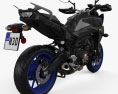 Yamaha MT-09 Tracer 2018 3D 모델  back view
