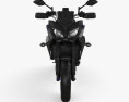 Yamaha MT-09 Tracer 2018 3D-Modell Vorderansicht