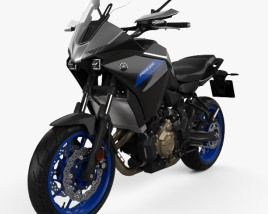 3D model of Yamaha Tracer 700 2020