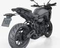 Yamaha Tracer 700 2020 3D 모델 