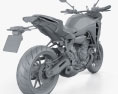 Yamaha Tracer 700 2020 3D模型
