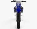 Yamaha WR250F 2007 3D 모델  front view