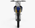 Yamaha YZ450F 2020 3d model front view