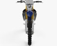 Yamaha WR450F 2016 3D 모델  front view