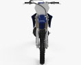 Yamaha YZ250 2008 3D 모델  front view