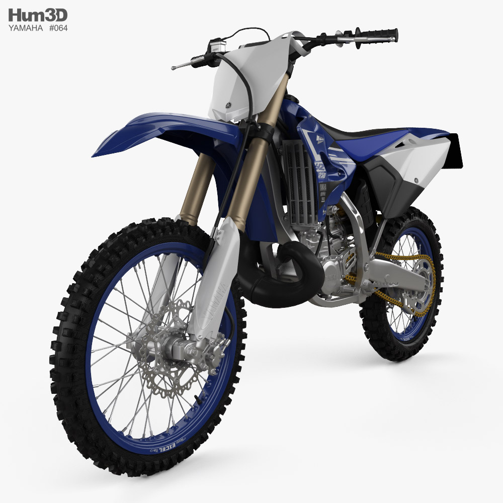 Yamaha YZ250 2020 3D模型