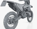 Yamaha YZ250 2020 3D-Modell