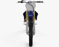 Yamaha YZ450F 2007 3d model front view