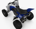 Yamaha YZF-450 2020 3D-Modell Draufsicht