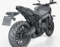 Yamaha MT-09 2021 3D模型