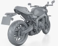 Yamaha XSR900 2024 3D模型