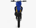 Yamaha YZ 250 2024 3D 모델  front view