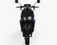 Yamaha Zuma 125 2024 3D-Modell Vorderansicht
