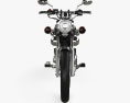 Yamaha V Star 250 2024 3D 모델  front view