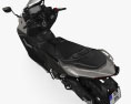 Yamaha T-Max 560 2024 3Dモデル top view