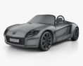 YES! Roadster 3.2 2014 Modelo 3D wire render