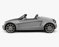 YES! Roadster 3.2 2014 Modelo 3D vista lateral