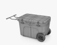 Yeti Tundra Haul Portable Wheeled Cooler 3D模型