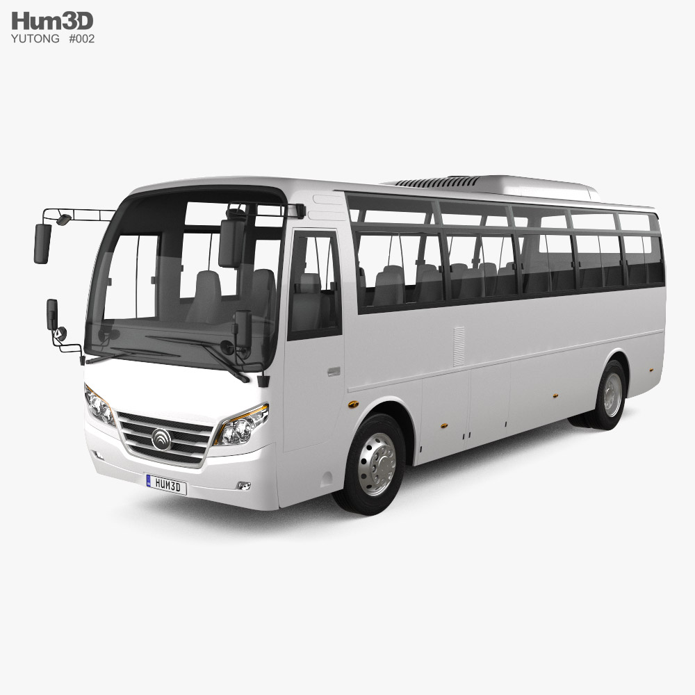 Yutong ZK5110XLH Bus 2021 3D-Modell