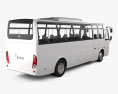 Yutong ZK5110XLH Bus 2021 3d model back view