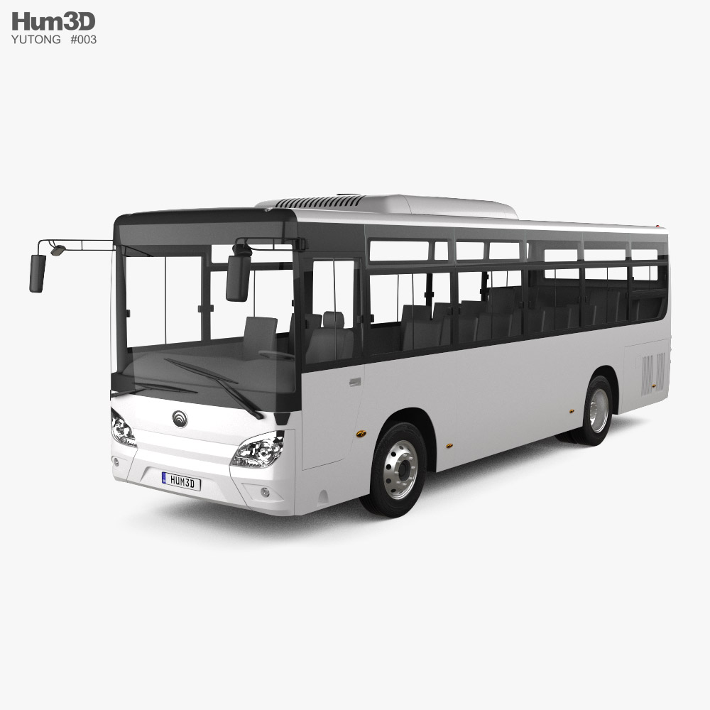 Yutong ZK5122XLH Bus 2021 3D модель