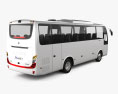 Yutong TC9 37 Bus 2024 3D模型 后视图
