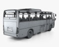 Yutong ZK5110XLH Bus with HQ interior 2021 3D-Modell