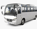 Yutong ZK5110XLH Bus with HQ interior 2021 Modèle 3d