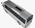 Yutong ZK5110XLH Bus with HQ interior 2021 Modelo 3d vista de cima
