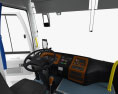 Yutong ZK5110XLH Bus with HQ interior 2021 3d model dashboard